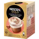 10 × Carton (10 Sachet) of Nescafe Gold Cappuccino Unsweetened “Nescafe”