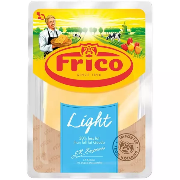 12 × كيس (150 غرام) من جبنة جودا لايت “فريكو”