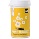Plastic Jar (50 gm) of Yellow Power Flowers Food Coloring System “IBC”