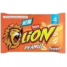 10 × Pouch (164 gm) of Lion Peanut Chocolate Bars “Nestle”
