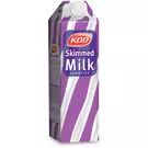 12 × Tetrapack (1 liter) of Skimmed Long Life Milk “KDD”