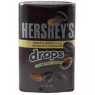 10 × Plastic Jar (60 gm) of Almonds Drops Covered with Creamy Milk Chocolate “Hershey's”
