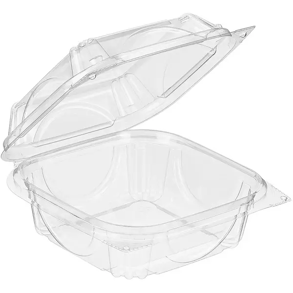 330 قطعة (24 اونصة سوائل) من وعاء شفاف متعدد الاستخدامات مع غطاء مفصلي “شركة إن لاين للبلاستيك”