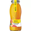 24 × قنينة زجاجية (200 مللتر) من عصير الخوخ “راوخ”