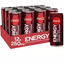 12 × Metal Can (250 ml) of Energy Drink “Coca Cola”