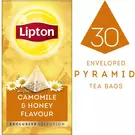 6 × كرتون (30 كيس شاي هرمي) من شاي بنكهة البابونج والعسل “ليبتون”