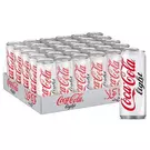 30 × Metal Can (250 ml) of Coca Cola Light - Cans “Coca Cola”
