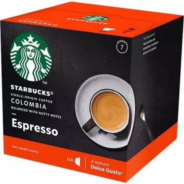 ألم المعدة ماراثون المزيد والمزيد  كبسولات قهوة اسبريسو كولومبيا متوسطة التحميص | ستاربكس (ماركة) | جملة --  Espresso Colombia Medium Roast Coffee Capsules | Starbucks (Brand) | Jumla