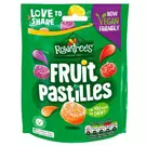 10 × Pouch (143 gm) of Fruit Pastilles Vegan Friendly Sweets Sharing Bag  “Rowntree's”