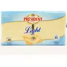 18 × Pouch (400 gm) of Light Cheese Slices “President”